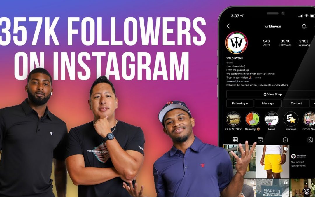 How To Begin And Grow Your Garments Brand On Instagram w/WRLDINVSN