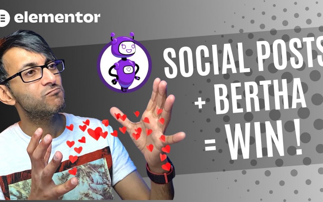 Quick Social Media Posting with Bertha AI - Super Easy and Rapid Marketing Posts