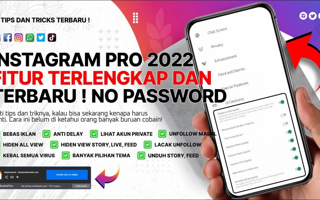 Terbaru Aplikasi Instagram Pro 2022 Fitur Terlengkap Lihat Akun Yang Di Privacy Tanpa Abide by #02