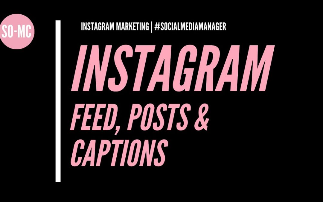 Module 4. Instagram Feed, Posts & Captions | GRATIS Instagram Cursus ✅